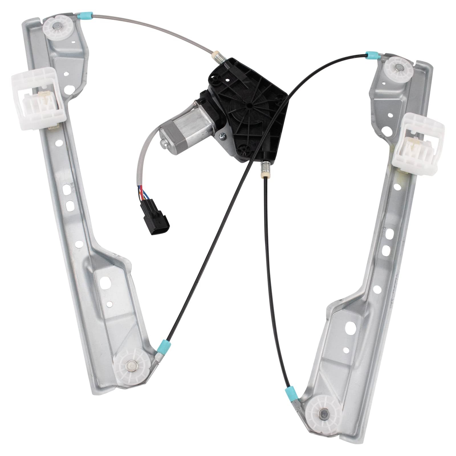 TRQ Front Right Power Window Regulator &amp; Motor Assembly Passenger Side Compatible with 2009-2020 Dodge Journey