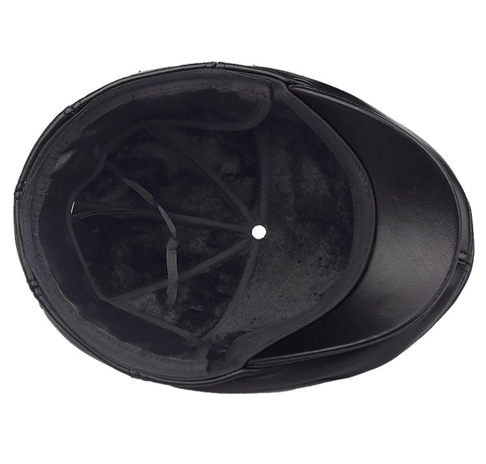 Cappello Classico da Uomo in Vera Pelle con Paraorecchie Reversibili, Ideale per Brevi Viaggi e Vacanze al Freddo(55-56cm(21.65-22 in))