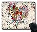 Tattoo heart Top Game Mouse Pad PC Computer Gaming Mousepad Fabric + Rubber Material in 220mm*180mm*3mm (9"*7") -827034