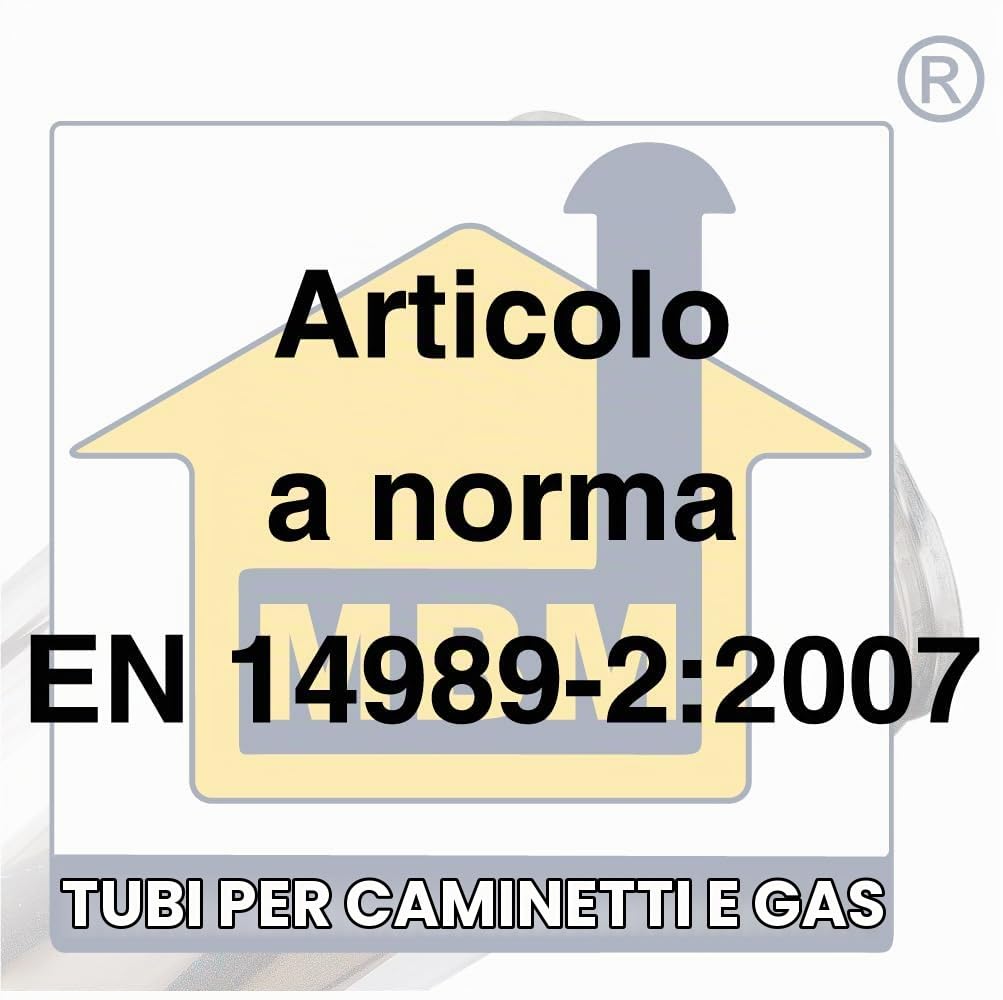 Kit tubi canna fumaria stufa pellet coassiale dn 80 125 scarico fumi aspirazione aria made in Italy.