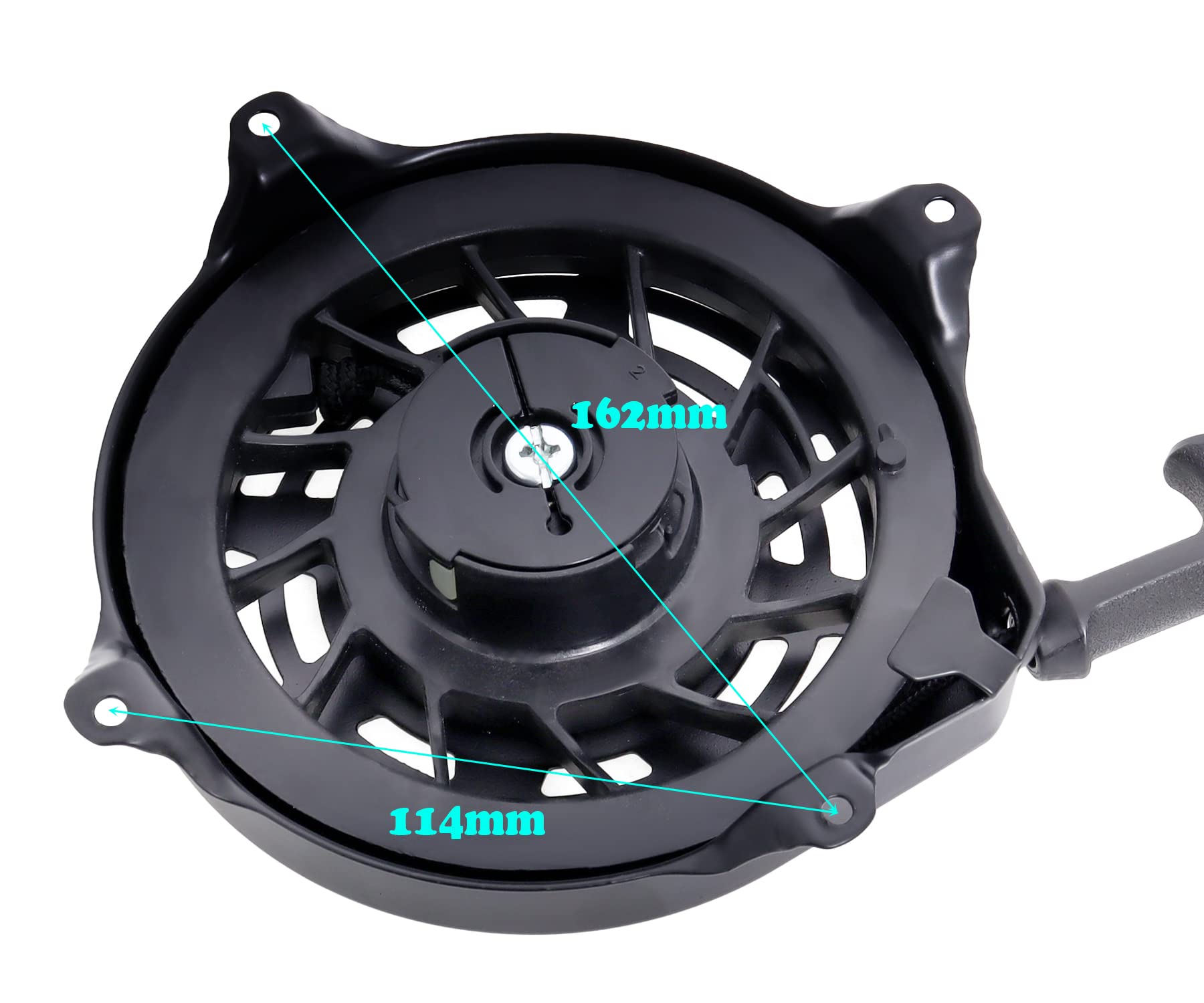 Poweka 497680 Avviamento a Strappo di Ricambio Compatibile con Briggs & Stratton 497680 Oregon 31-068 Rotary 12368
