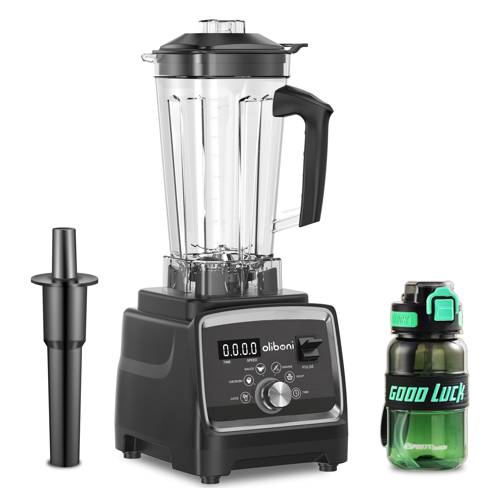 Blenders for Kitchen 68 oz, 6-leaves Stainless Steel Blade, High Power Blender for Smoothies, Intelligent Program Setting for Smoothie, Puree, Ice Crush, Shakes, Juice, Sauce