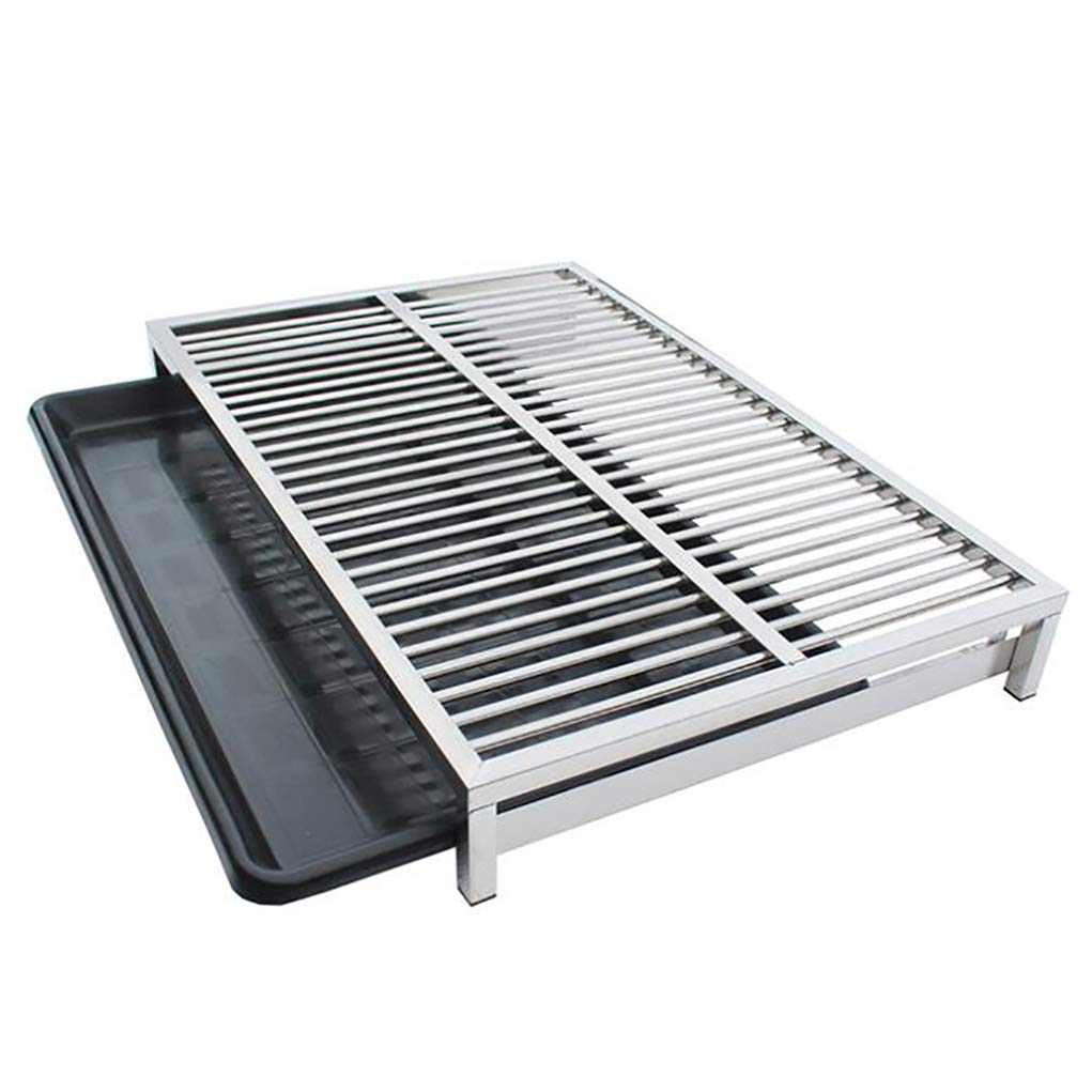 Stainless Steel Tray Pet Training Toilet Stainless Steel Dog Toilet Pet Bedpan Thick And Reinforced Durable Large Capacity Dog Indoor Potty