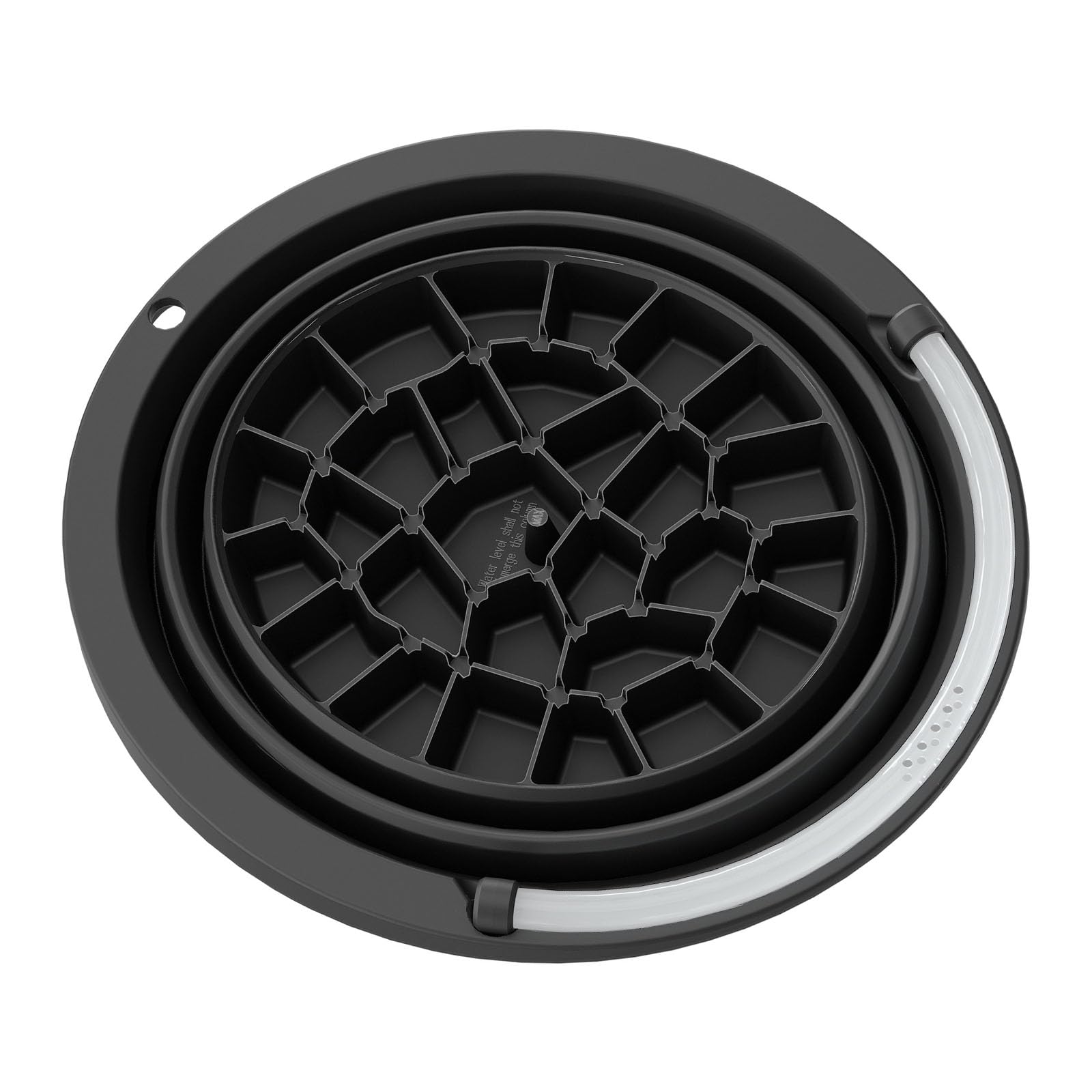 TEMOOUES Multipurpose Silicone Cold Soak Basin Folding Design for Home and Outdoor Use Gentle Safe and Natural Thin Camping Basin