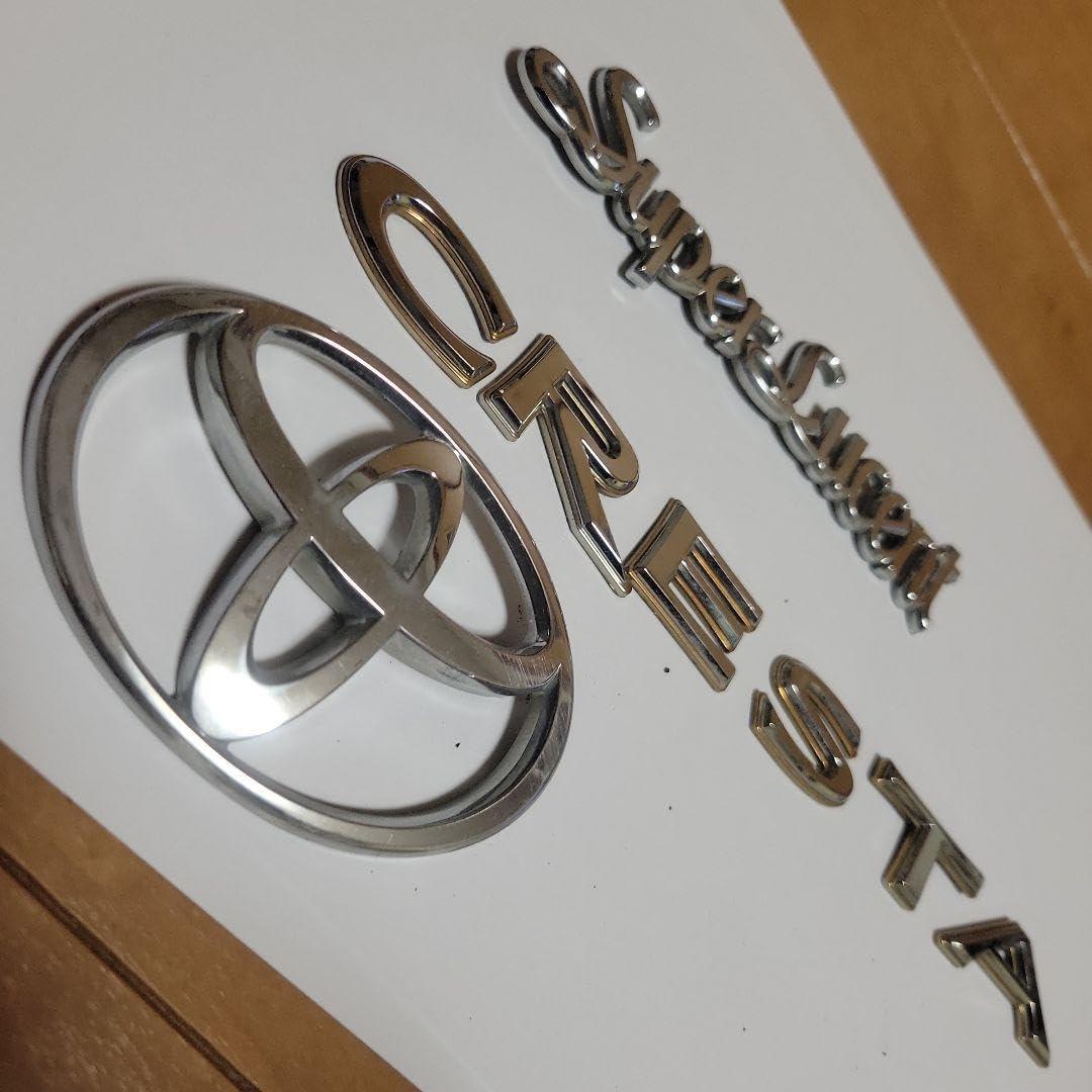 Amazon.co.jp: クレスタ JZX100? エンブレム スーパールーセント : 車 