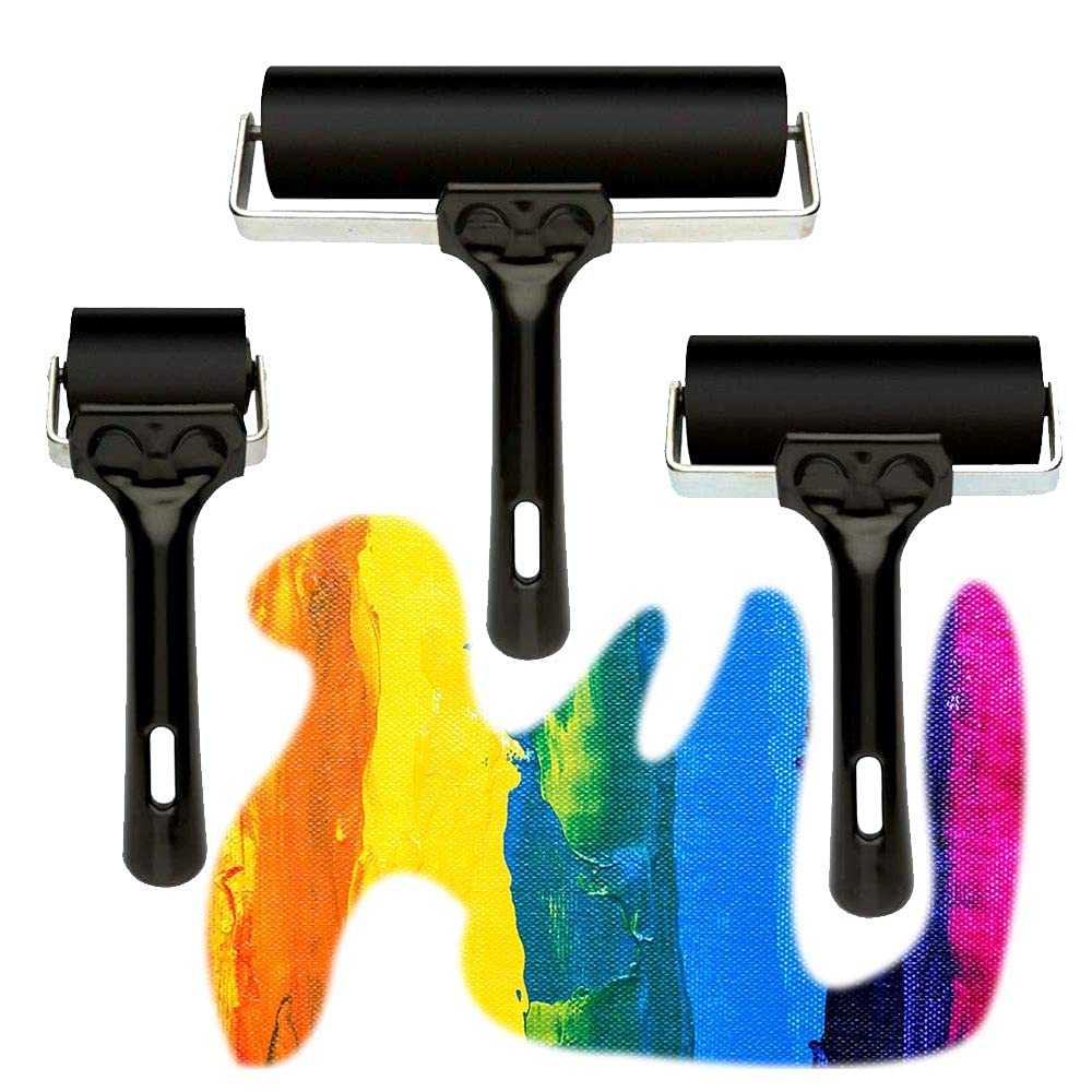 See full amazon price history chart for 2, 4, 6 Inch Soft Rubber Brayer Roller for Ink Paint Block Stamping, Printmaking Wallpaper (Pack of 3) 2, 4, 6 Inch Soft Rubber Brayer Roller for Ink Paint Block Stamping, Printmaking Wallpaper (Pack of 3) (B099WL29DN) Amazon Price History, Amazon Price Tracker