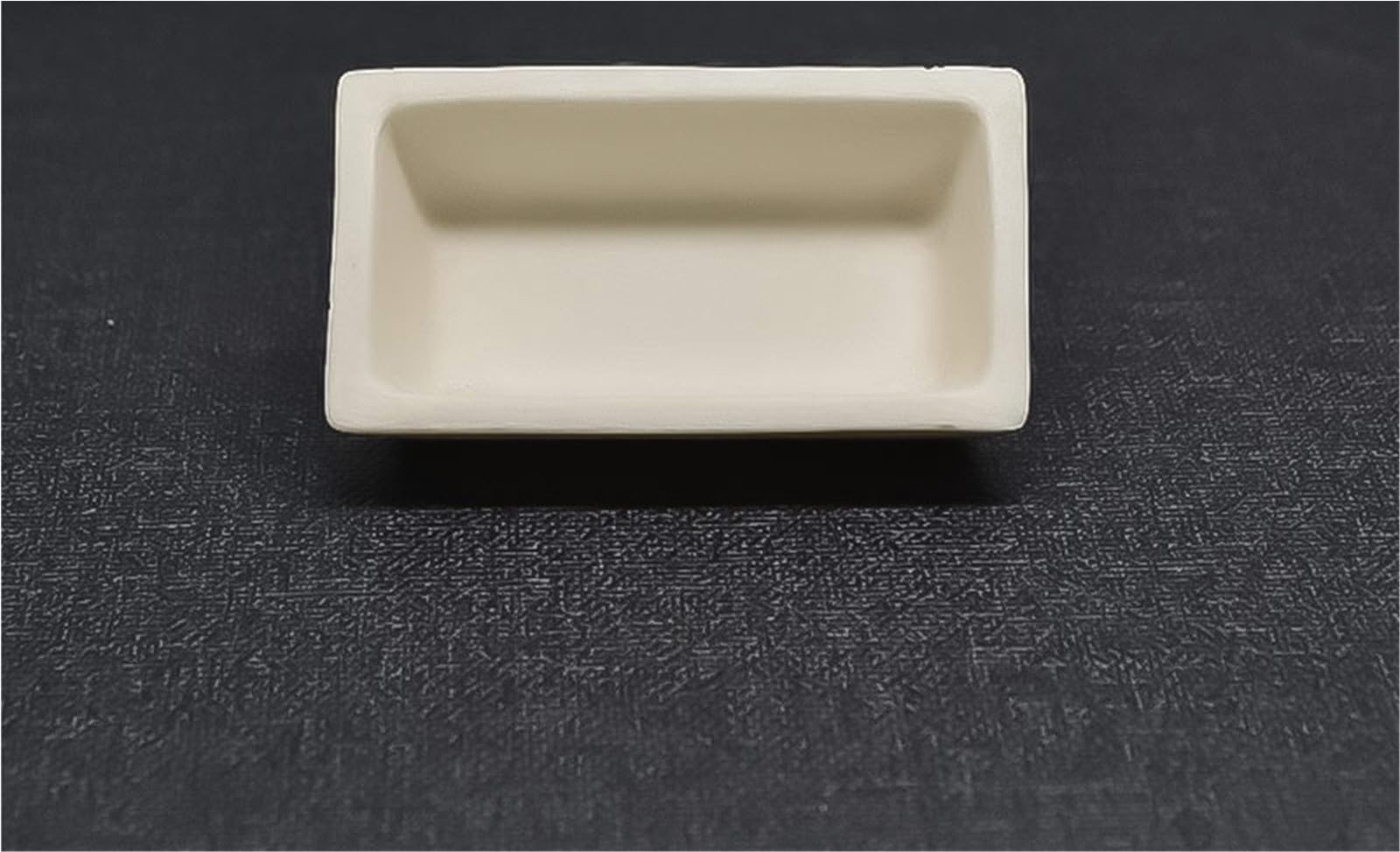 Chemische Laborausrüstung Rohrofen trapez Korundtiegel Laborporzellan-Verbrennungsboot ohne Deckel Schmelztiegel(120x60x18)
