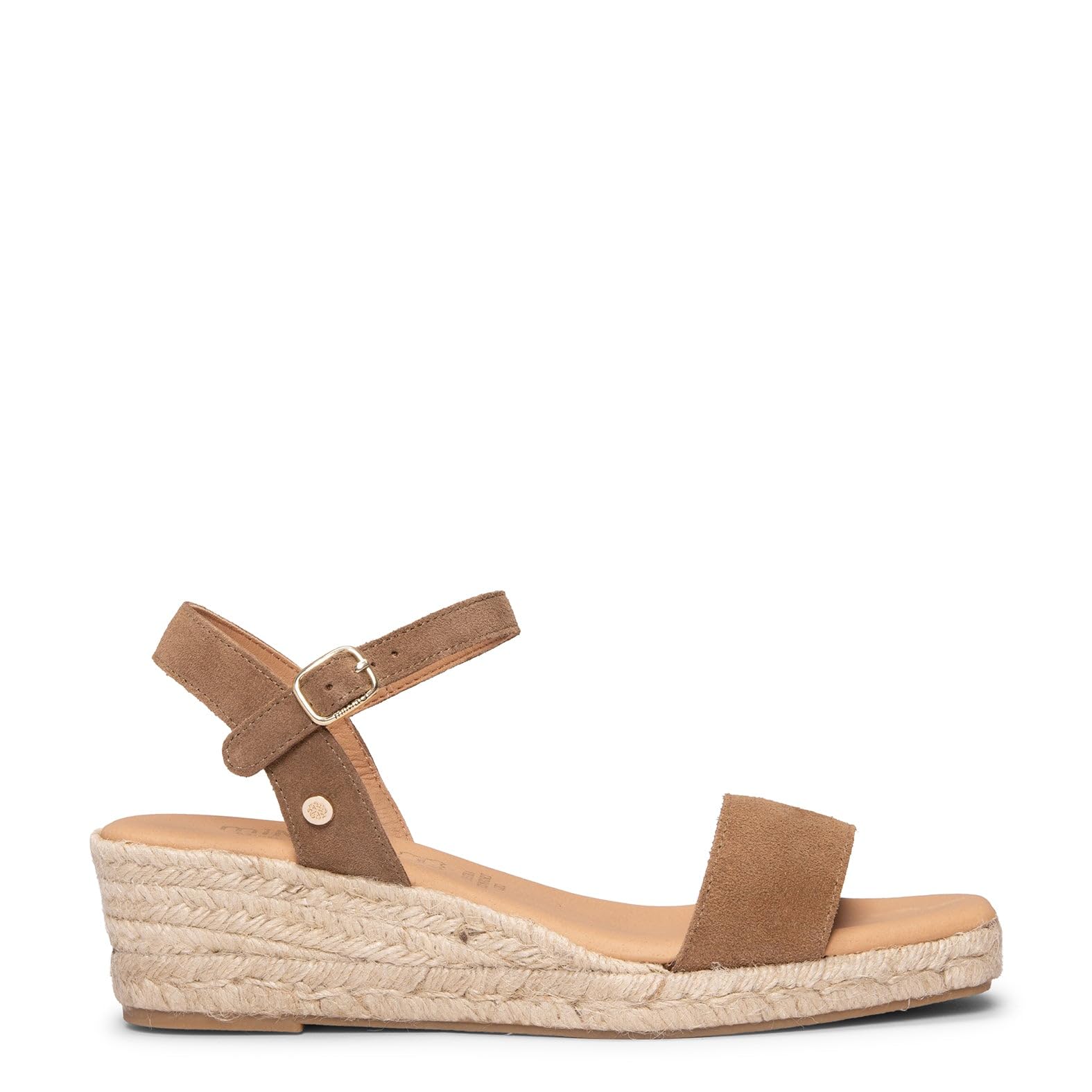 Sandalias de Esparto con Cuña Baja Hechas en España