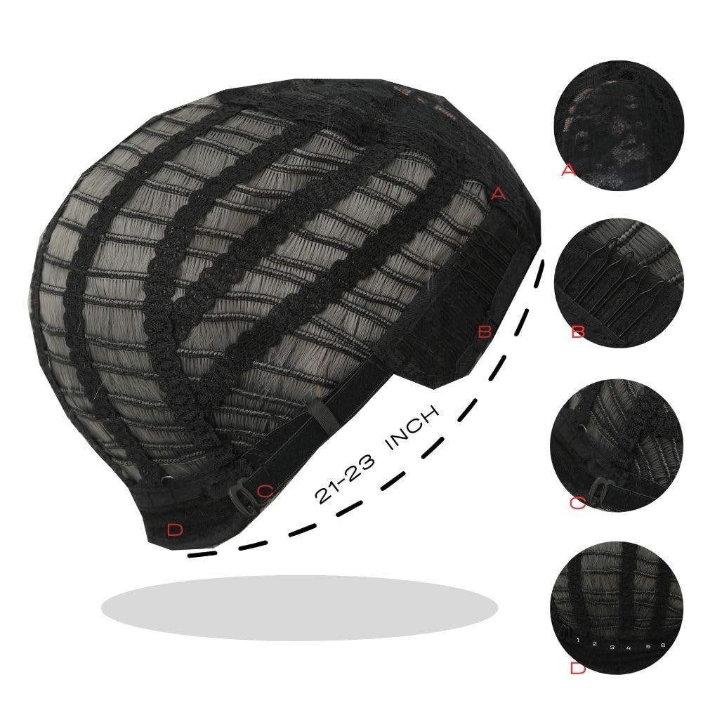 Rote Lockig Vintage Perücken für Damen Lange Fingerwelle Perücke Alte Hollywood Cosplay Retro Haar Perücke für 1920er Jahre Party Halloween Kostüm Verwenden (Braun Rote)