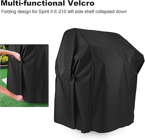 Miniatura 3 de Grisun 7138 Premium Grill Cover 48 pulgadas para Weber Spirit II 200, Spirit 210 Series, cubierta impermeable antidecoloración para parrilla de gas