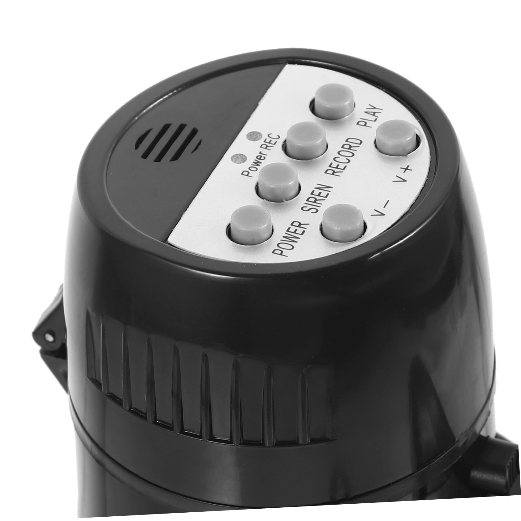 BESPORTBLE Megáfono Práctico de 25w Grabación de 240 Segundos, Negro