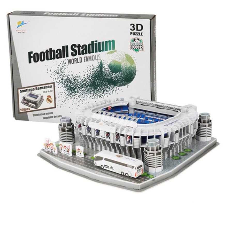 サッカー　3D パズル　公式　新品　レア物 楽天市場】サッカースタジアム 立体パズル 高品質 組み立て