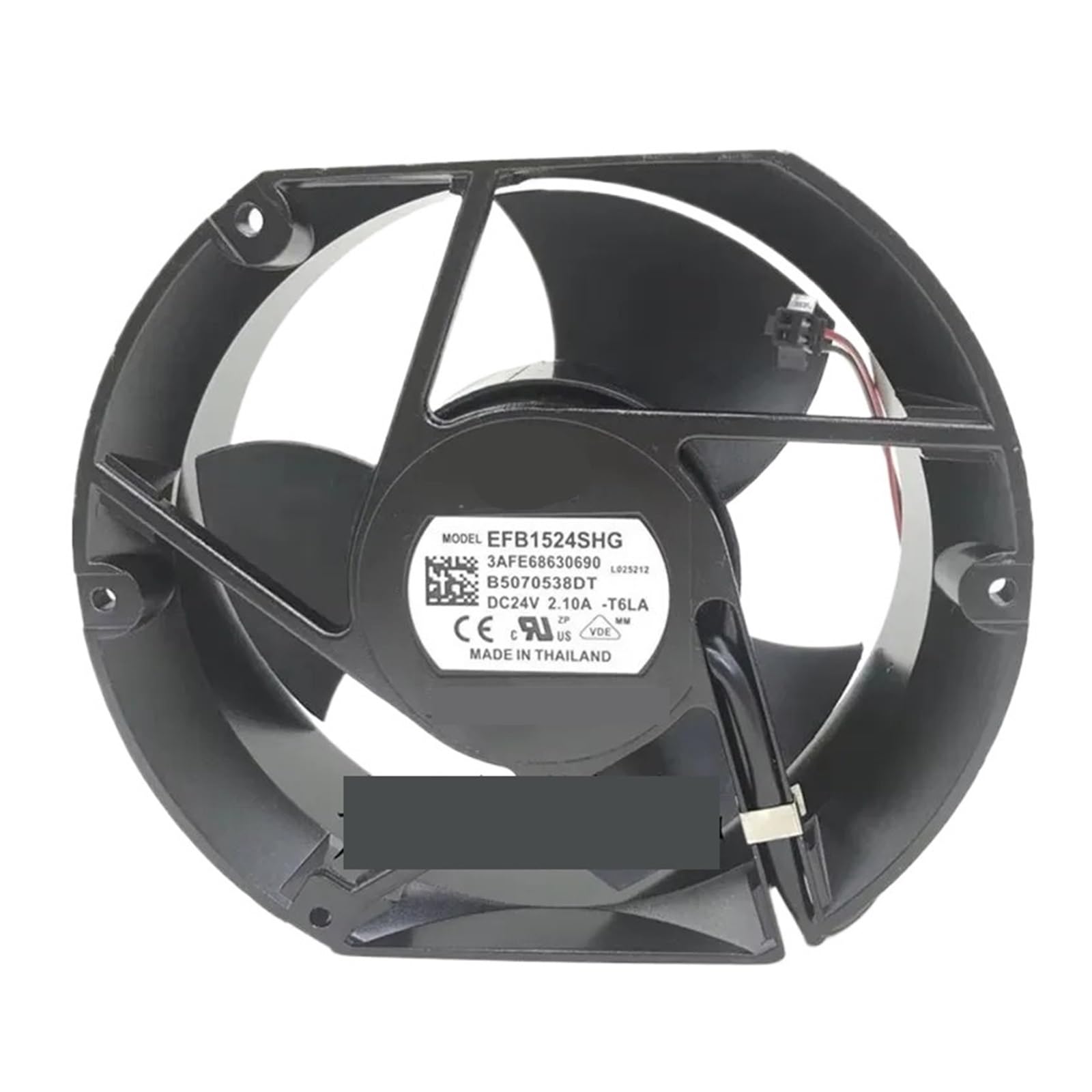 YUSKICCNE EFB1524SHG 17CM 172 * 150 * 51MM 24V 2.1A Cooling Fan