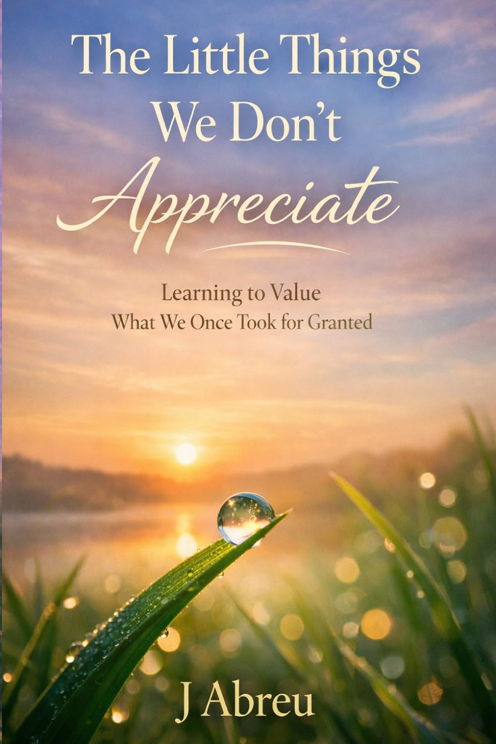 The Little Things We Don’t Appreciate: Learning to Value What We Once Took for Granted