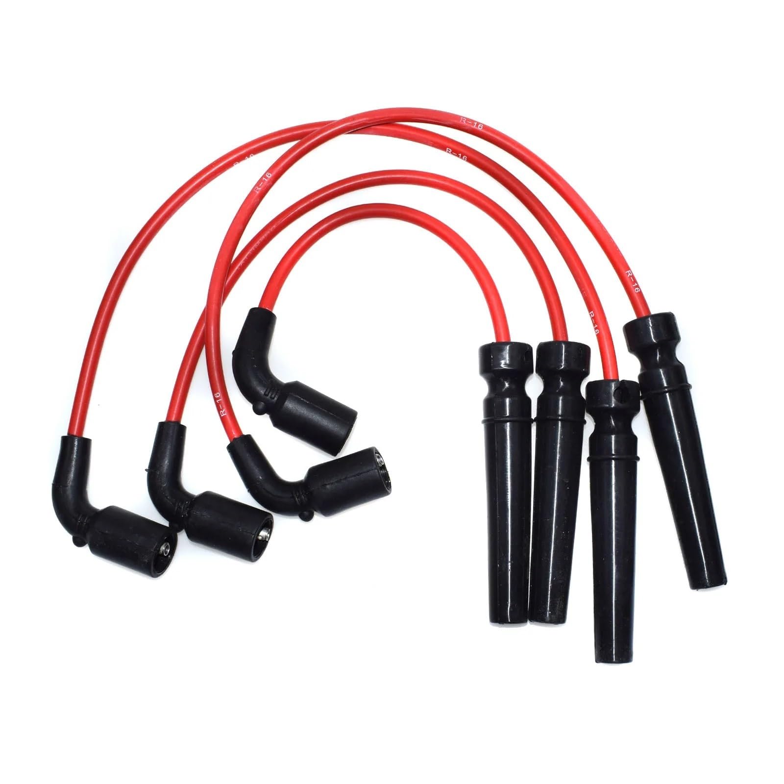 cables bujías coche Para Chevrolet Para Aveo Para Aveo5 L4 1.6L | 56010 96497773 Kit De Cables De Bujía De Encendido 8MM