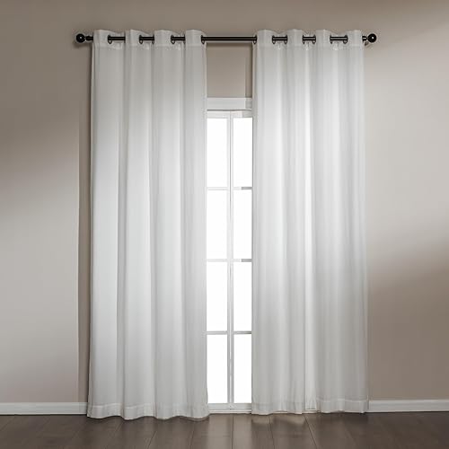 Miniatura 17 de Amazon Basics Cortinas de Chenilla para Oscurecer la Habitación, Cortinas de Ventana Filtrantes de Luz para Dormitorio y Sala de Estar, Juego de 2