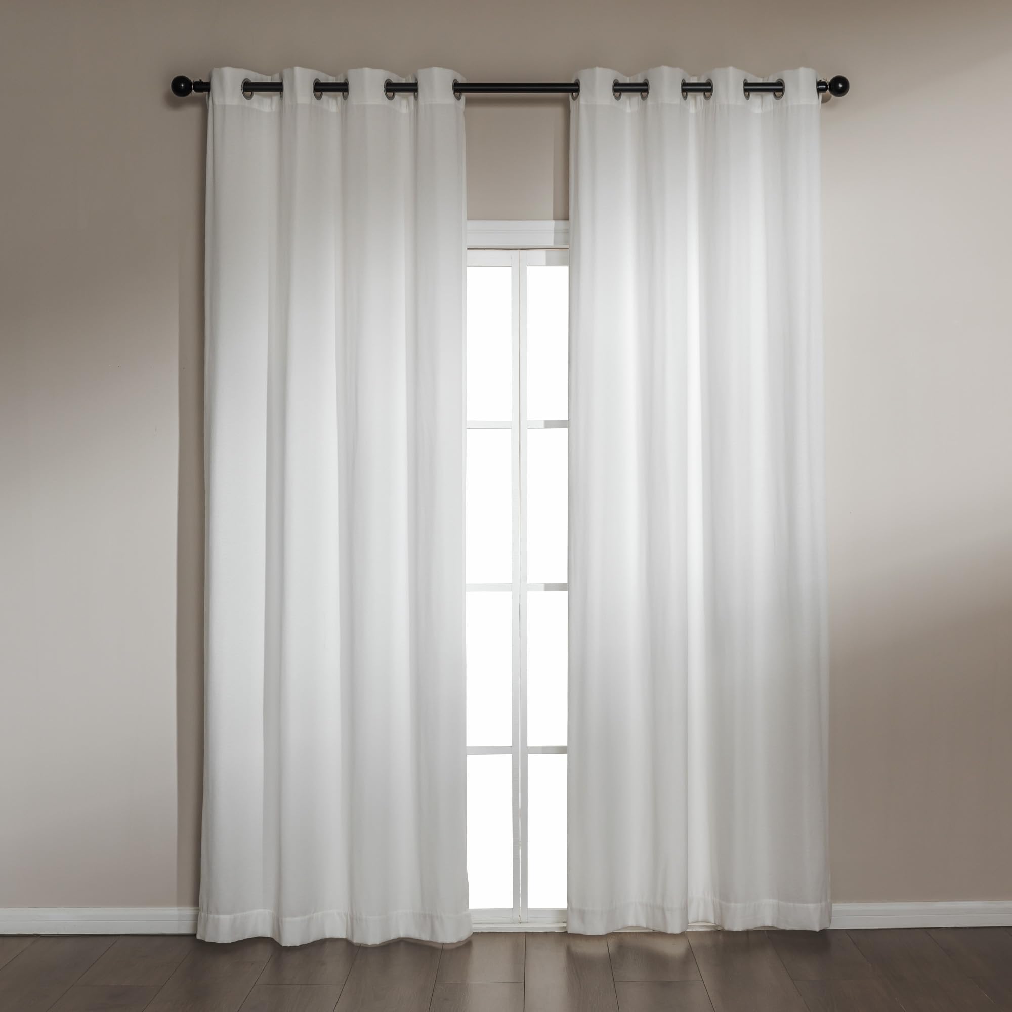 

                                                    Amazon Basics Chenille Room Darkening Curtains, Li