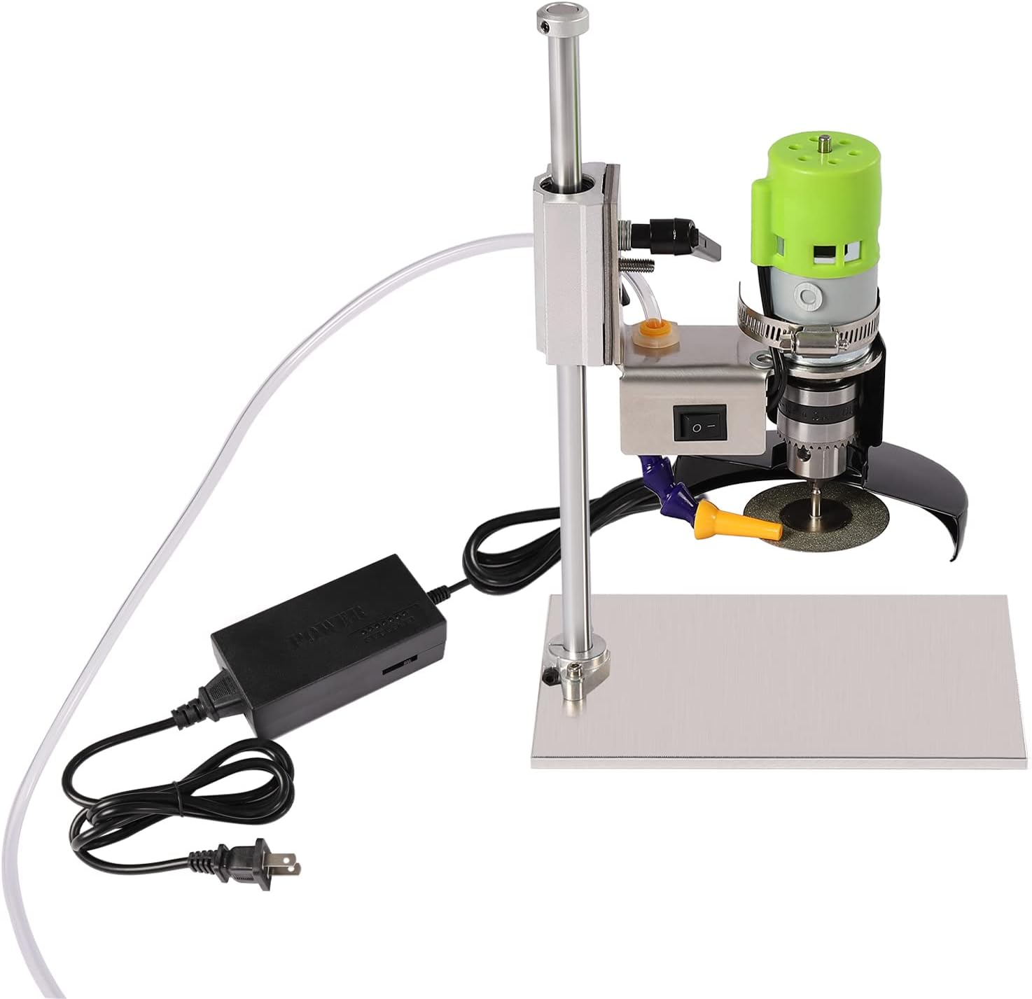 6000 R/Min Electric Glass Bottle Cutter, Glass Bottle Cutter Kit for All Shapes, for Sanding, Polishing and Cutting Wine Bottles, Glass, Gandicrafts & DIY Creative Handicrafts