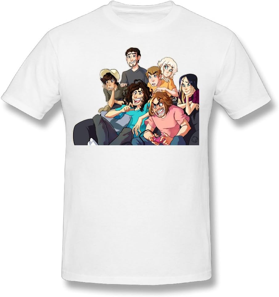 Guiwan Men's Game Grumps Logo Art T-shirt Apparel