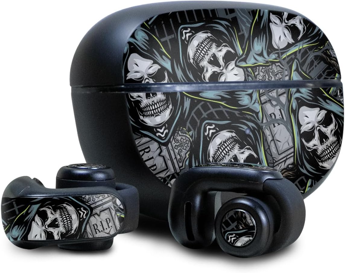 Headphone Skin Compatible with Bose Ultra Open Earbuds - Wall of Death - Premium 3M Vinyl Protective Wrap Decal Cover - Easy to Apply | Crafted in The USA by MightySkins