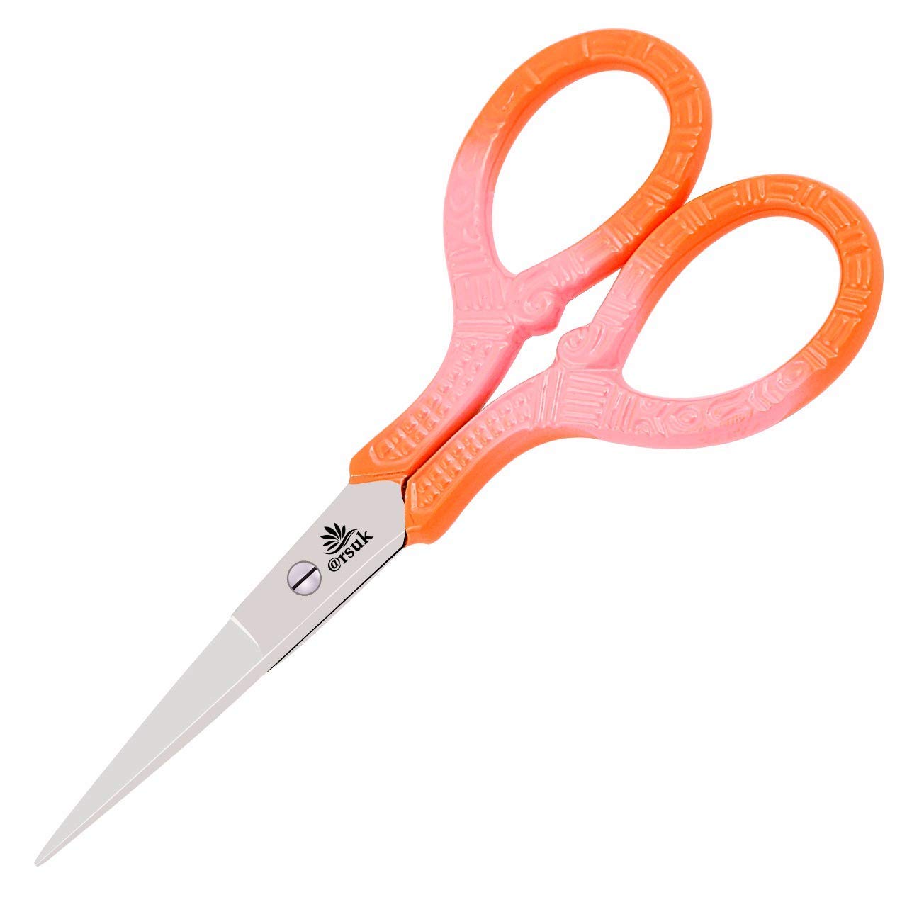 ARSUK Premium Embroidery Scissors – Sharp, Multi-Purpose Threading Scissors for Cross Stitch, Needlework, Crafts, Sewing & Artwork