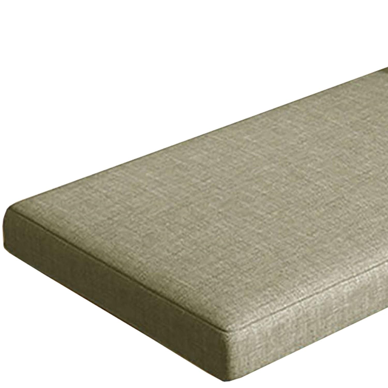 Coussin de banc 3 places antidérapant housse lavable 190x60 cm
