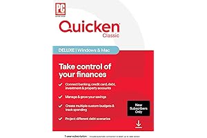 Quicken Classic Deluxe: Essential Budget Software for Comprehensive Fiscal Management