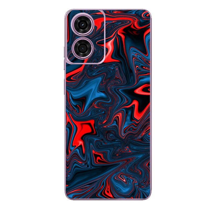 Image of FCS Printed Designer Vinyl Mobile Back Skin Sticker for Motorola Moto G Play (2024) | Protects Against Dust, Precision-Fit, Vinyl, Bubble-Free Installation- (AA-25)