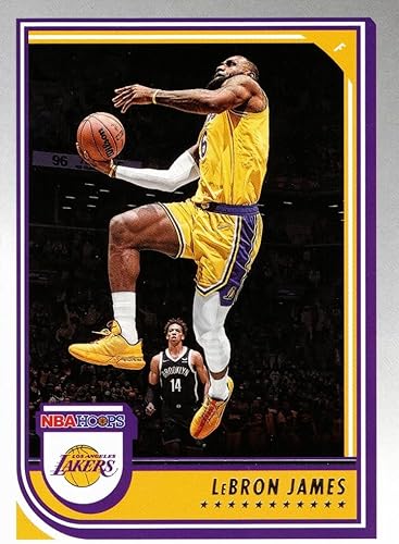 2022-23 Panini NBA Hoops #170 LeBron James Basketball Card Lakers