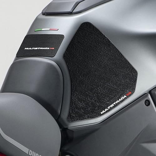 Miniatura 7 de Pegatinas de goma para depósito de combustible lateral impermeable para motocicleta DU.Cati Multistrada V4 S V4S 2021