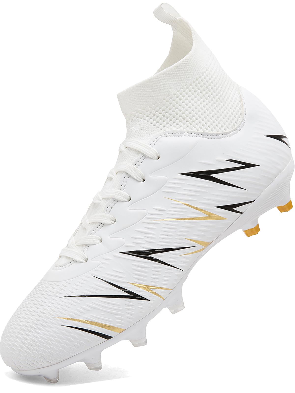 Mens Football Boots Spike High Top Football Shoes Astro Turf Trainers AG FG Soccer Cleats Boys Professional Athletic Shoes