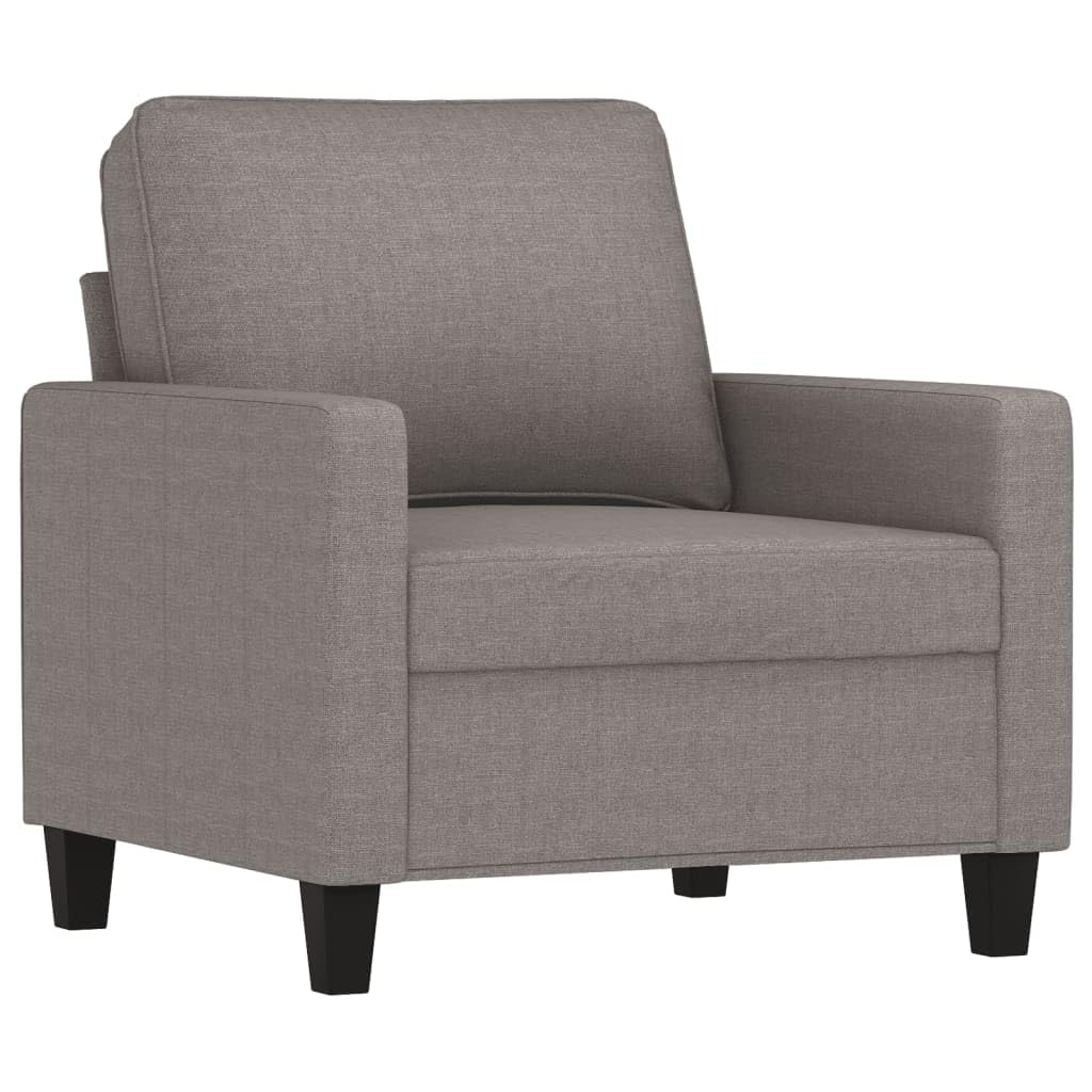 Générique Zestaw 4-osobowej sofy Taupe Fabric