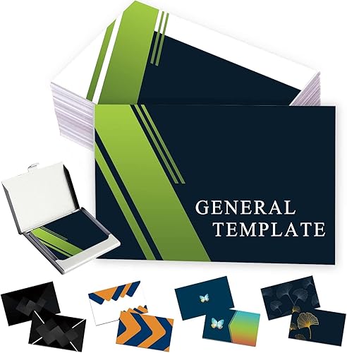 Miniatura 9 de Tarjetas de visita personalizadas con tu logotipo, tarjeta impresa personalizada para fotos de pequeñas empresas, frente y trasera, impermeable,