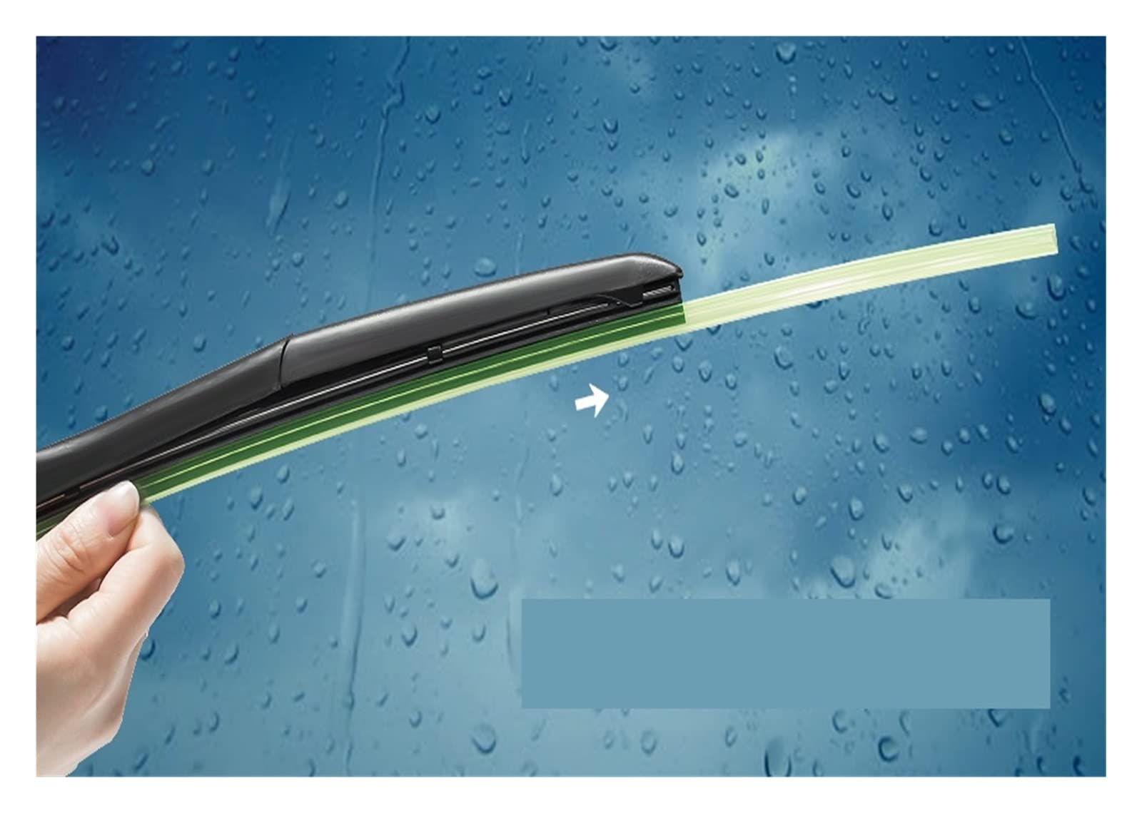 Para botón de tránsito/brazo gancho 2006 2009 2010 2011 2012 2013 2014 2015 2016 2017 2018 limpiaparabrisas coche Escobilla Limpiaparabrisas Automóvil(B)
