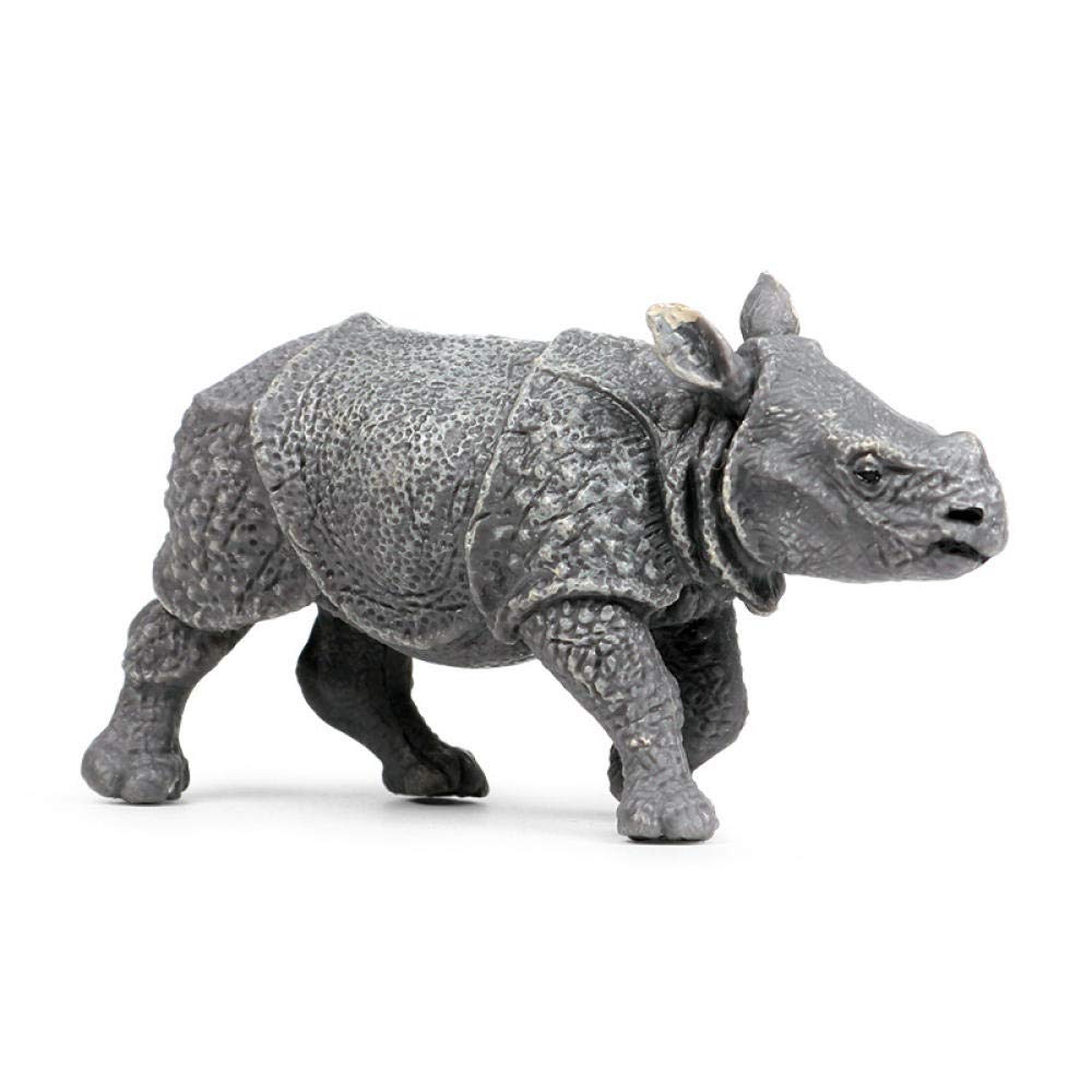 Modélisation jouet ornements de rhinocéros et hippopotame faune - 6