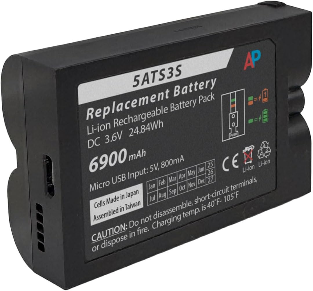 Artisan Power Replacement Quick Release Battery Pack for Ring Video Doorbell, Outdoor Cam, Stick Up Cam, and More. Replaces 5ATS3S - 16% Higher Capacity