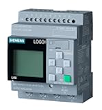 6ED1052-1MD08-0BA2 PLC Logo! 12/24RCE, Logic Module with Display, Logo 8.4 New Version, 8 DI (4 AI)/4 DQ