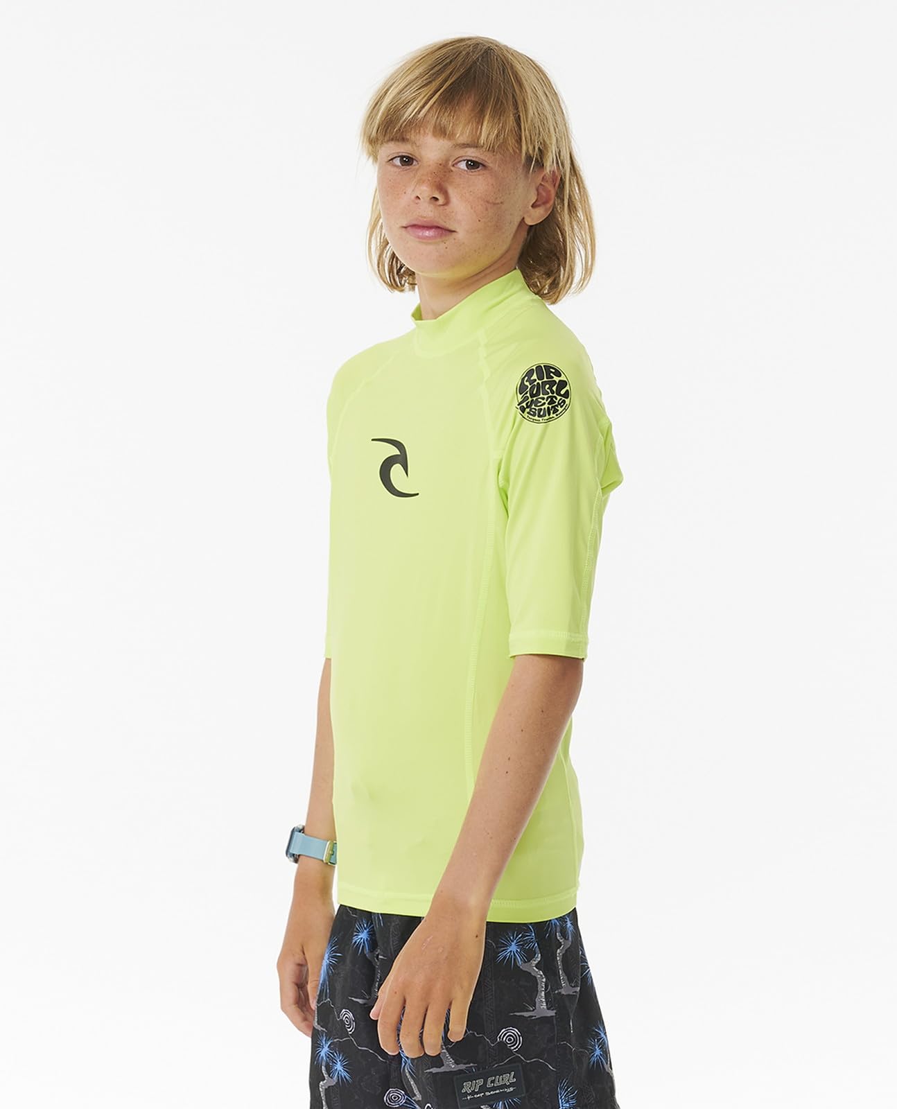 Rip Curl Camiseta de Manga Corta Wave UPF 50 para niños