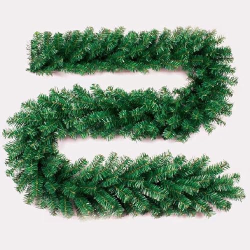 Weihnachtsgirlande,Kamine Treppen Dekorierte Girlanden,Künstliche Kiefer Girlande,Dekorierte Weihnachtskranz Künstliche Weihnachtskranz 9FT(2,7M) Cover