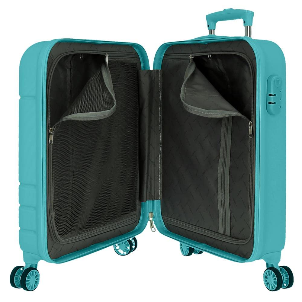 MOVOM Galaxy, Equipaje De Mano Unisex, Turquesa, Talla Unica