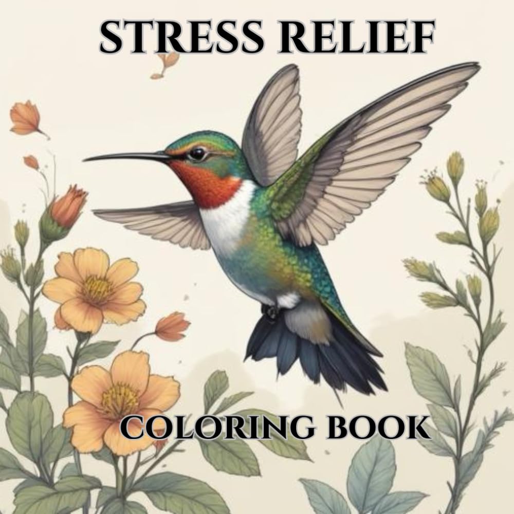 Stress Relief Coloring Book