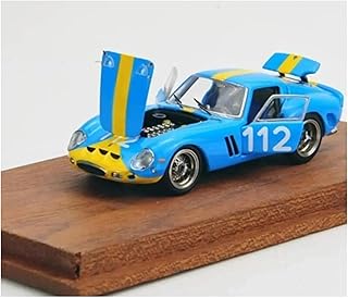Modelo De Coche A Escala 1/64 para 250GTO 112# Colección Azul Modelo A Escala Coche Souvenir Hobby Fan Exhibición Estática Miniatura De Colección