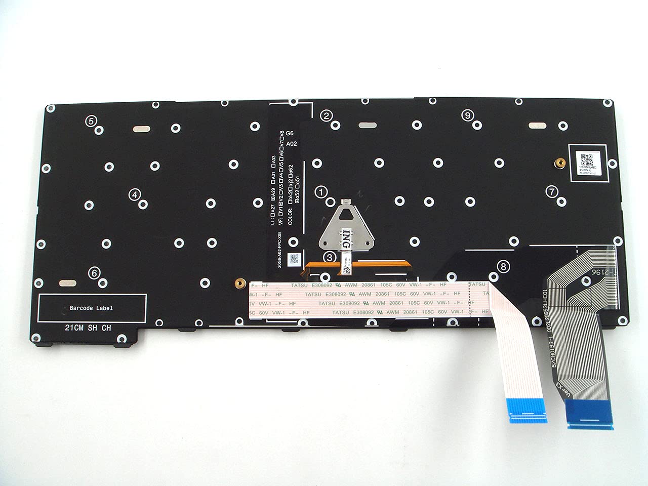 KI　2口 Amazon.com: Bayjebu Parts for Lenovo ThinkPad X13 Gen 2 2th (20WK