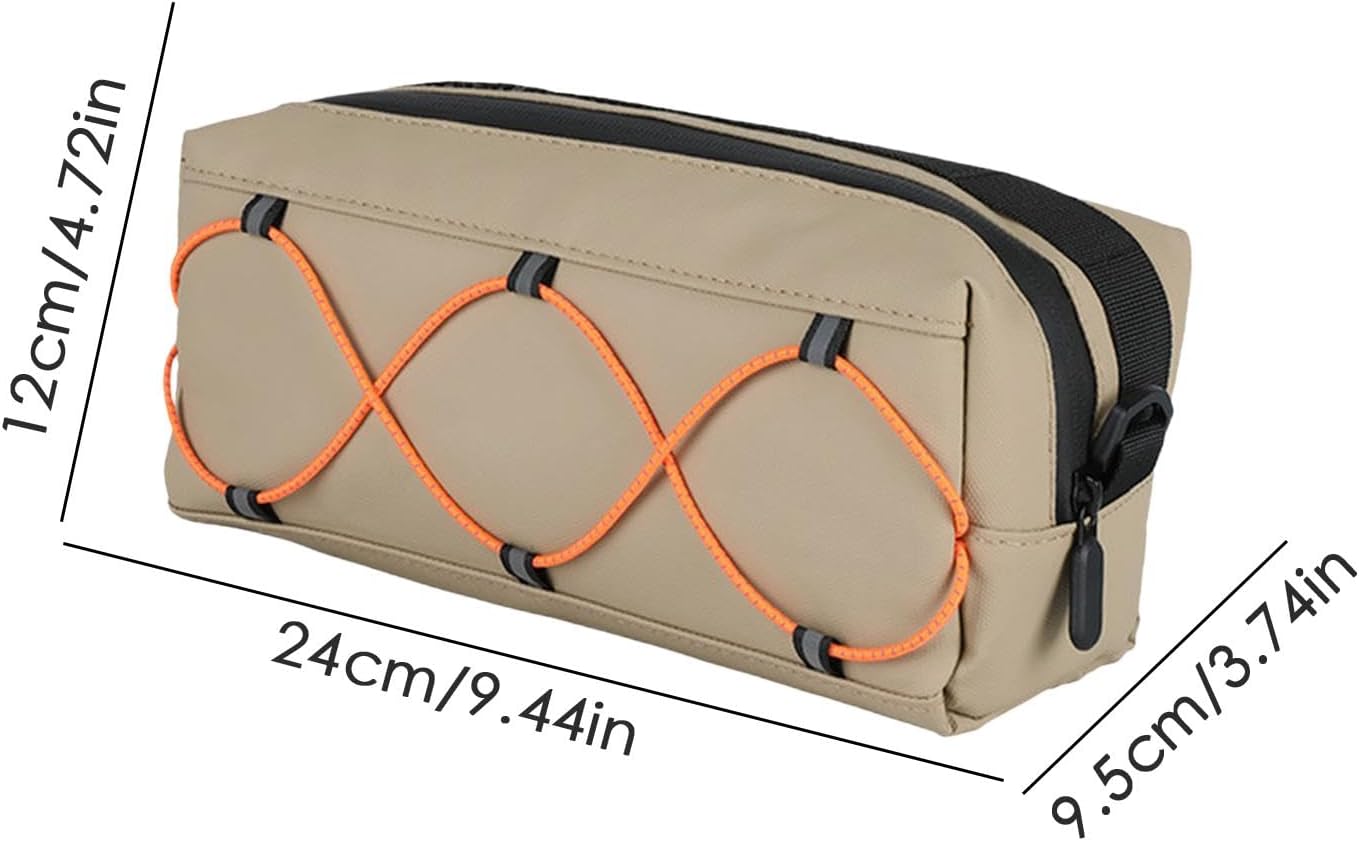 Handlebar Bags for Bikes - Handle Bar Bag Shoulder Bag Waterproof Front Bags,Anti-Scratch, Reflective Cycling Accessories for Mountain Bikes, Road Bikes, Scooters