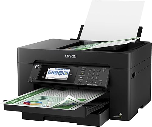Miniatura 7 de EPSON, WorkForce Pro WF-7820 - Impresora inalámbrica todo en uno de gran formato con impresión automática a 2 caras hasta 13x19 pulgadas, capacidad