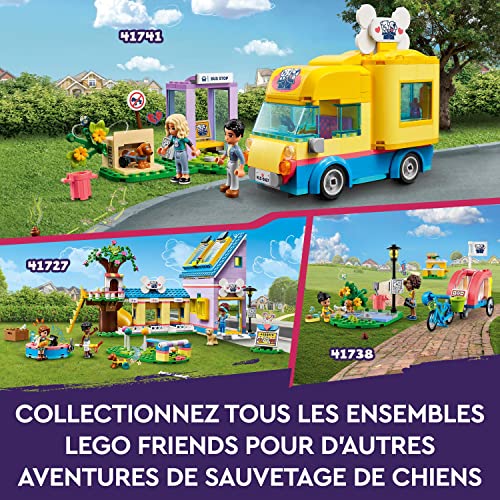 LEGO Friends 41741 La fourgonnette de sauvetage canin - vue 8