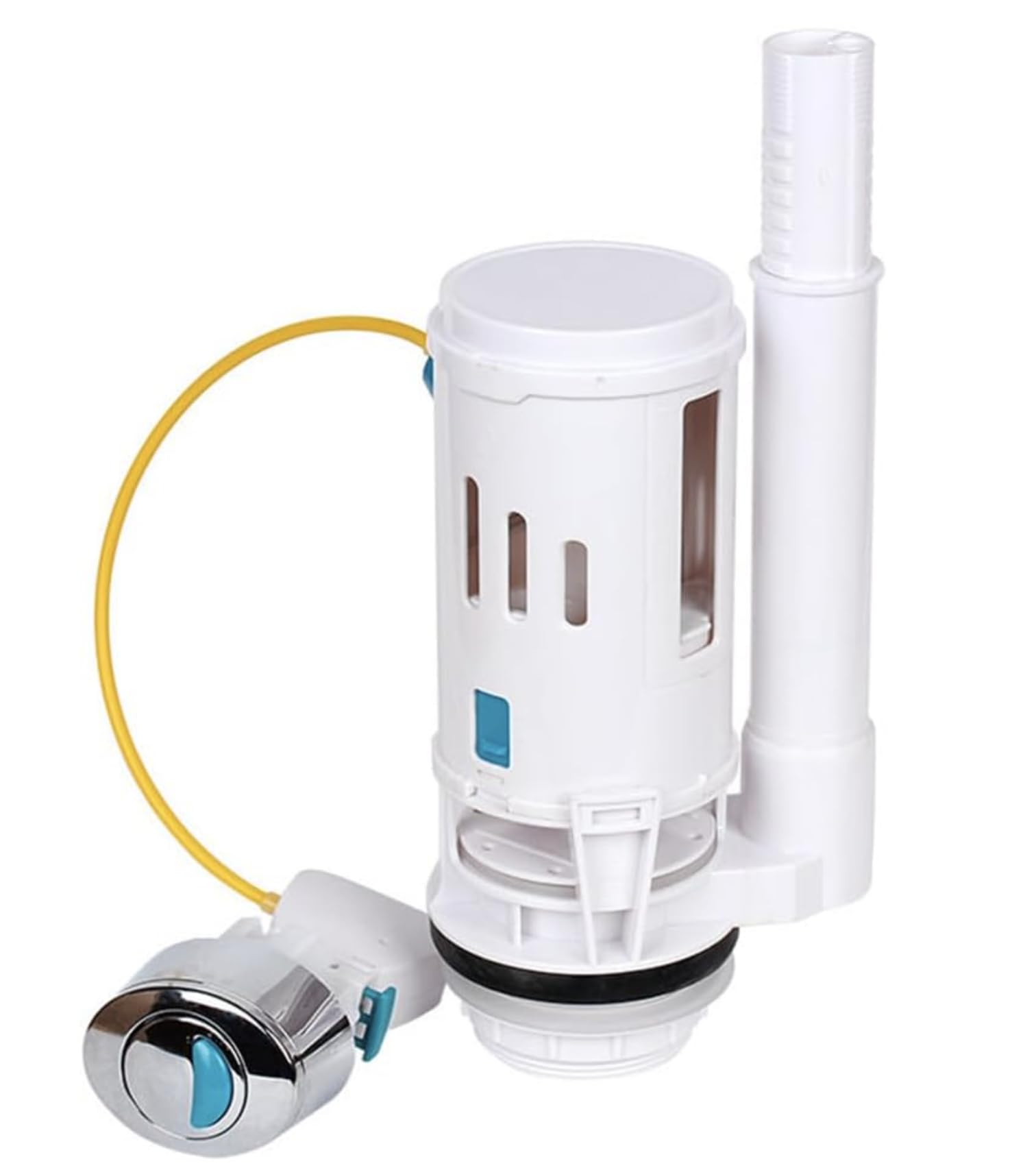 Dual Flush Fits All Push Button Toilets for 2 inch Outlet Flush Replacement Valve .30cm Cable