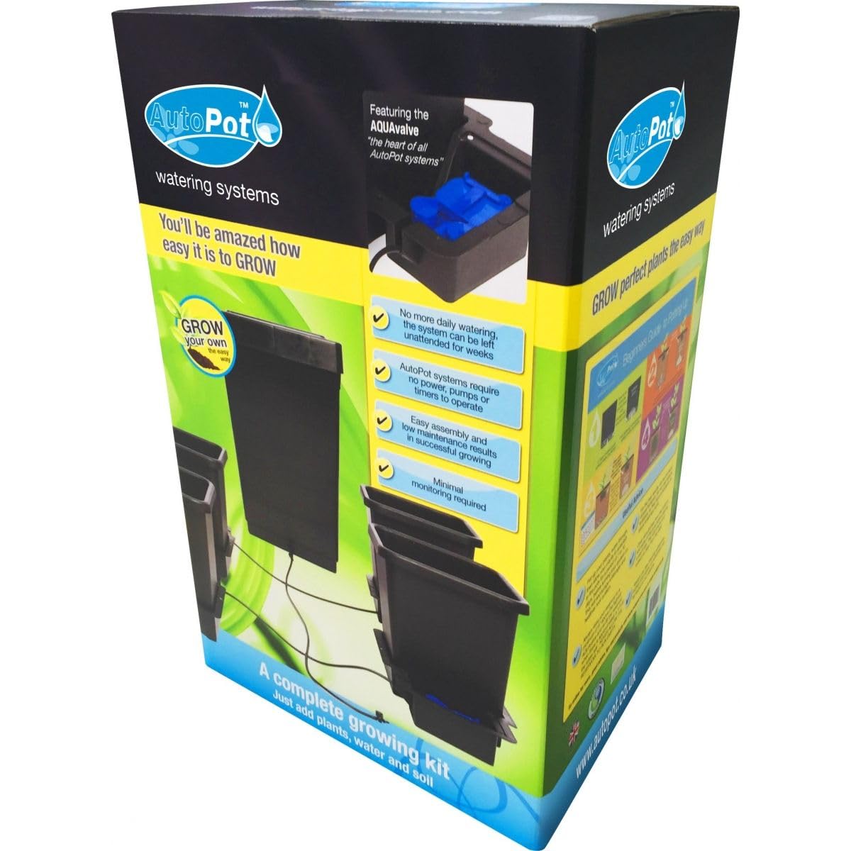 Système AUTOPOT 4 pots de 15 litres + Réservoir 47 litres