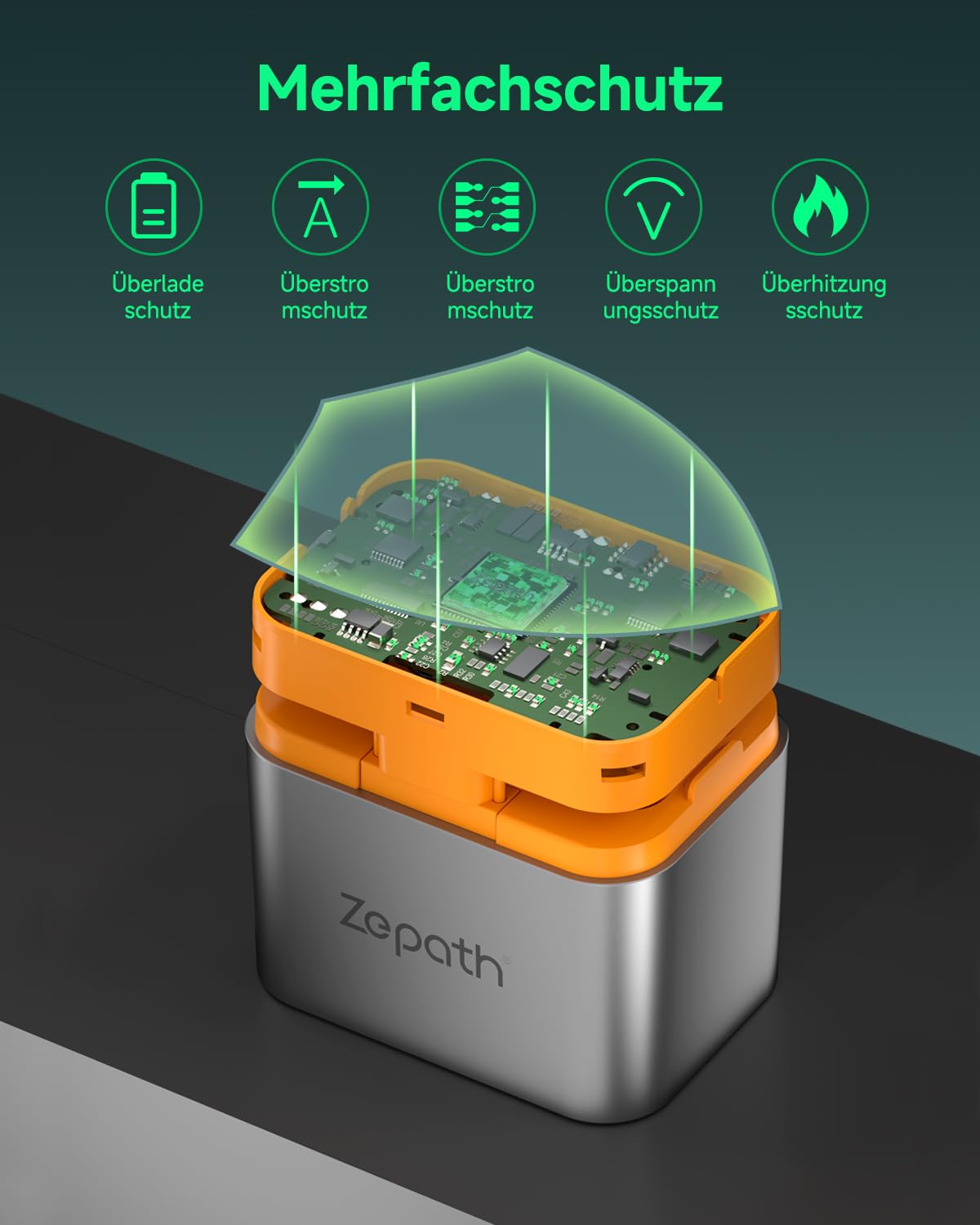 Caricatore a LED per batterie ricaricabili NI-MH/Litio AA/AAA, 8 baie