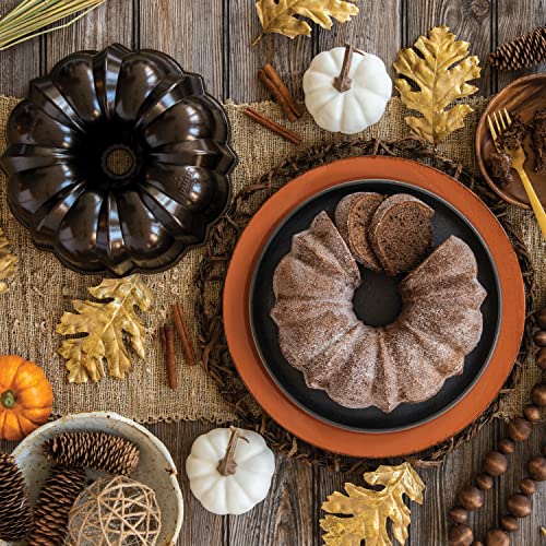 Image of Nordic Ware Original Bundt, 12-Cup, Bronze (Pack of 3)